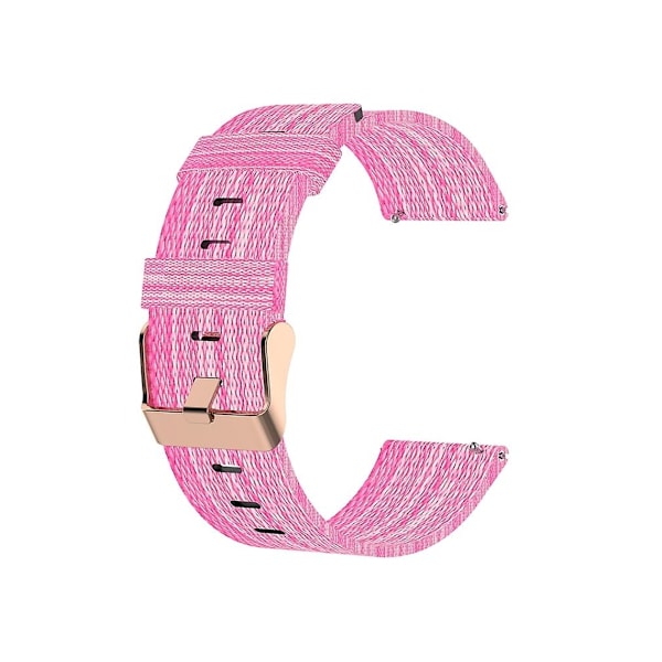 Rem för Garmin Forerunner 645 20 mm Nylon klockarmband Rosa