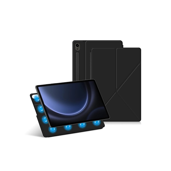 Cover til Samsung Galaxy Tab S7 /s811 12.4 Sort