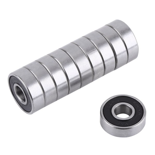 10 kpl/setti 608 2Rs kuulalaakerit Abec-11 8X22X7 Mm Syvyys
