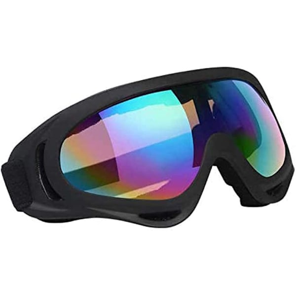 Unisex snöglasögon - Vindtäta 100% UV-skyddande skidglasögon
