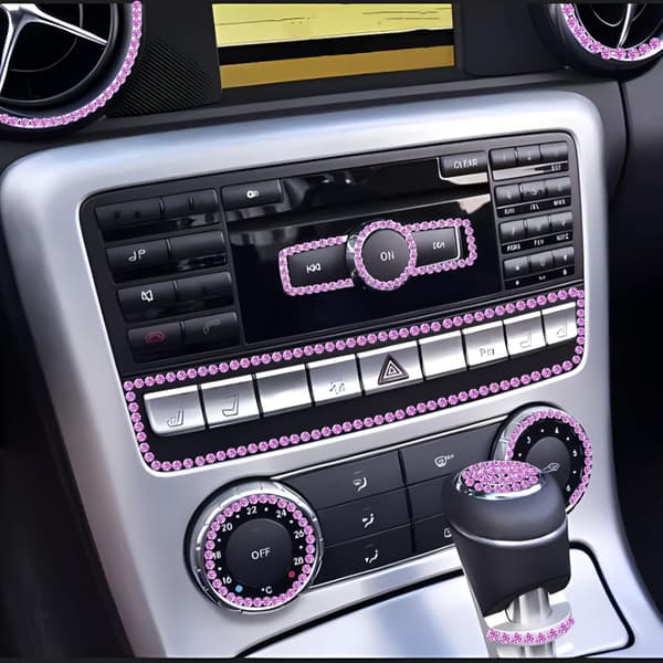 10 Ark 8500 Stycken Bling Bilstickers, DIY Bildekorationssticker