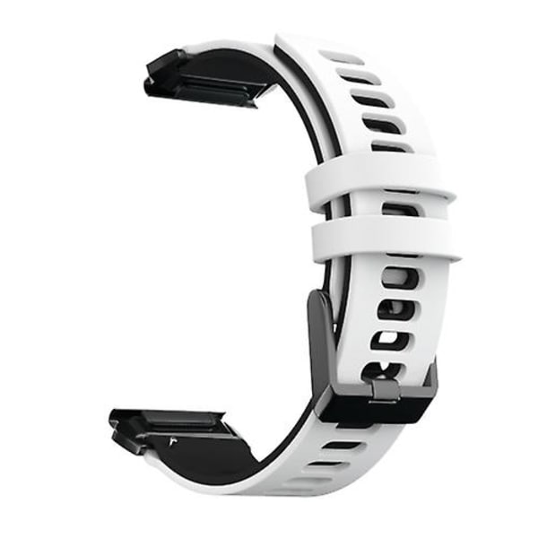 Garmin Fenix ​​6x kaksiväriselle watch White Black