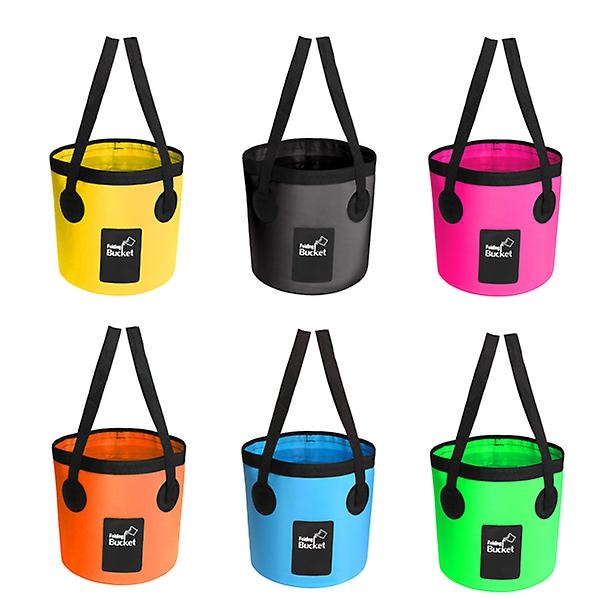 Sammenklappelig Camping Spand, Sammenklappelig Vask, Vaskespand, Vask, Camping Vandspand, Taskebeholder, Bilfiskeri Vandring Pink