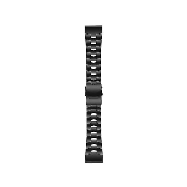Rem for Garmin Fenix 3 26Mm Titanlegering Hurtigutløsning Rem Svart