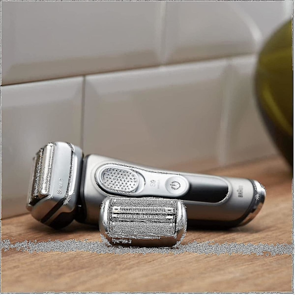Braun 92B Series 9 Elektrisk barbermaskine Udskiftningskassette Kassettefolie Sort-yvan