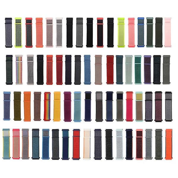 Til Garmin Vivoactive 3 Nylon Loop Watch Band Spcarmint