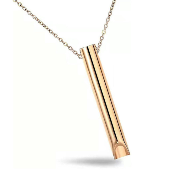 Stress Straws Mindful Breathing Straw Necklace For Natural Anxiety Relief Gun