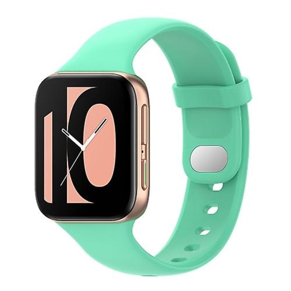 Til Oppo Watch 46mm Silikone Watch Band Stay Blue And Green