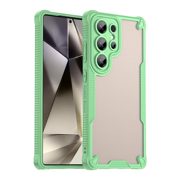 Etui til Samsung Galaxy S25 Ultra Stødsikkert (grøn)