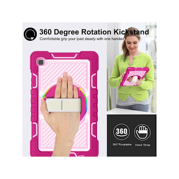 Samsung Galaxy Tab A7 Lite 8.7 Rhp Tablet Cover Rød