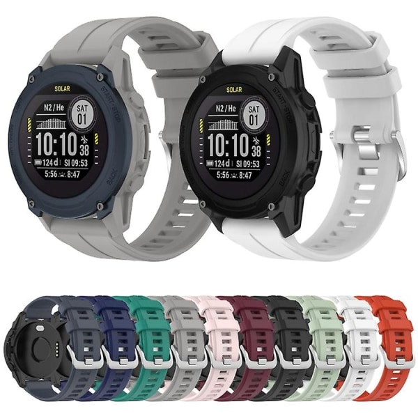 Garmin Descent G1 22 mm yksiväriselle watch Light Green