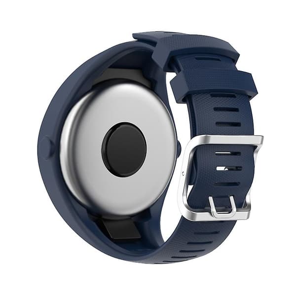 For Polar M200 Texture Silicone Watch Band, One Size Blue