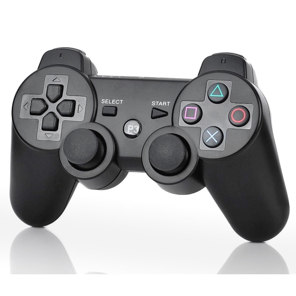 Trådløs Bluetooth-controller til Playstation 3 PS3 Sort