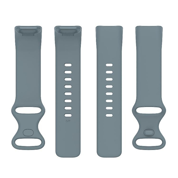 For Fitbit Charge 5 silikonklokkerem Steel Blue