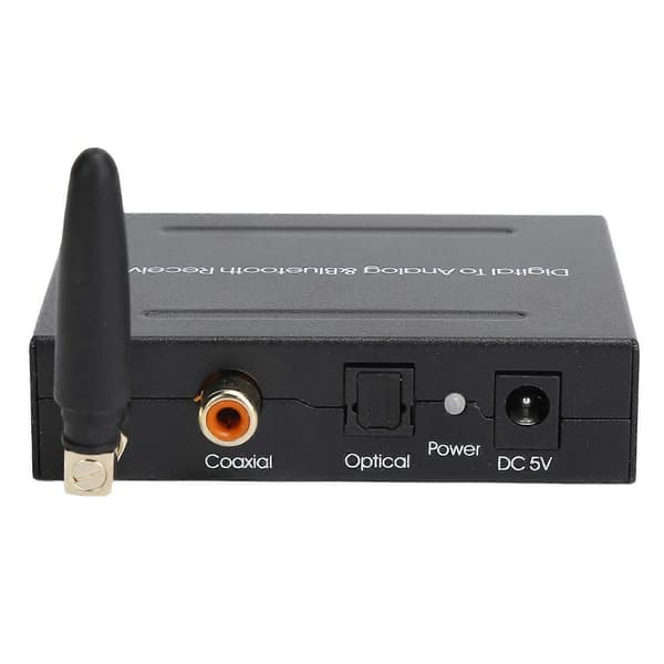 Digital til analog lydkonverter Bluetooth-modtager optisk koaksial lydkonverter