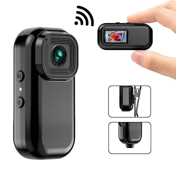 Mini Wearable Camera 1080P - Lifestyle Audio Camera