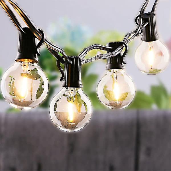 25 stk Led G40 E14 erstatningspærer 0,6w 2700k Led Filament Light