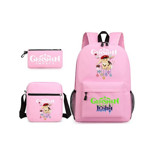 Yuanshen Student Backpack Tredelad Set1