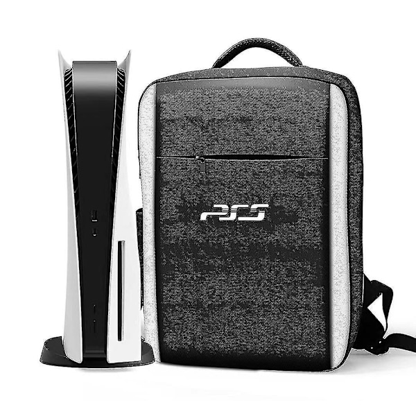 Ryggsäck för PS5 Laptopväska Bärväska Kompatibel med Playstation 5 och Ps5 Digital Edition Väska