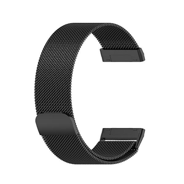 Til Fitbit Versa 3 Milanese urbånd Black