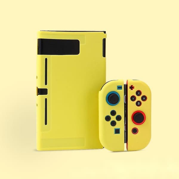 Nintendo Switch Tpu Soft Case Full Cover Case Case Uv Tulostusmusta Black