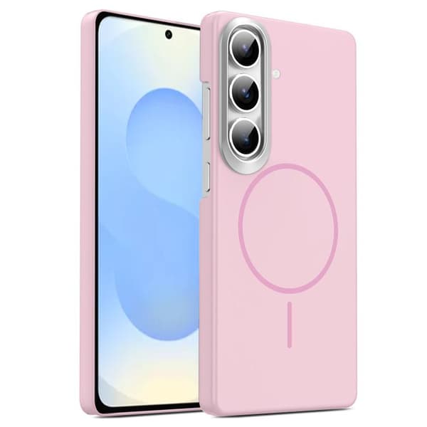 MagSafe Cover til Samsung Galaxy S26 Plus, stødsikkert, pink