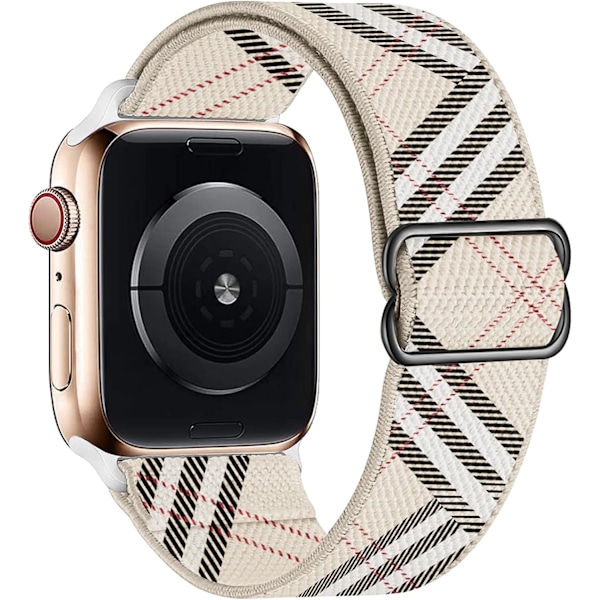 Elastisk Solo Loop-reim kompatibel med Apple Watch-reimer 26 42mm/44mm/45mm