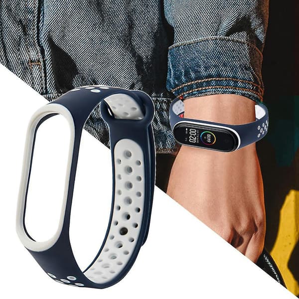 Fargerik rem til Mi Xiaomi 3 / 4 armbånd Smartwatch P