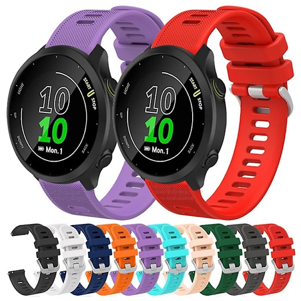 Garmin Vivomove 20 mm:n silikonitwill- watch Orange