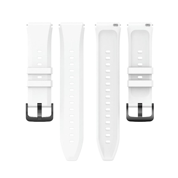 22mm silikonihihna Xiaomi Watch S1 -älykelloon White