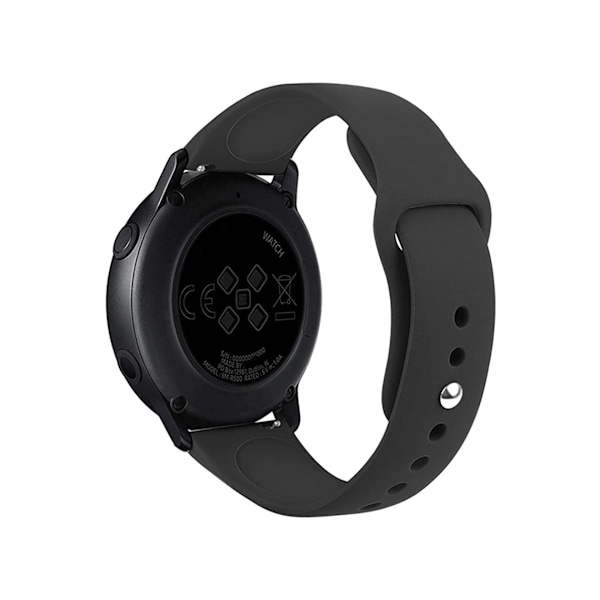 Silikonrem för Huawei Strap 6 - Svart
