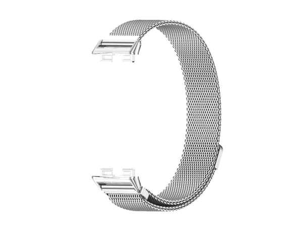 Smartwatch-rem til Huawei Strap 8 Mijobs Milan magnetisk rustfrit stålarmbånd (sølv)