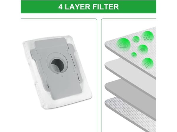 Poser til 6 pakker IROBOT Roomba I7 I7+ E5