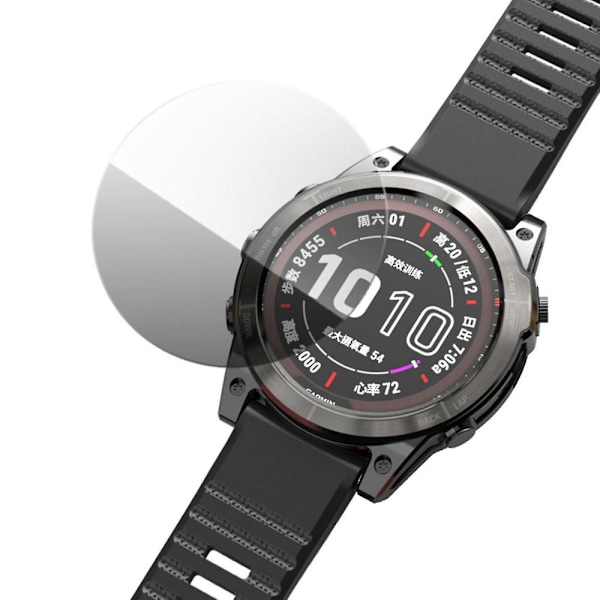 Handledsskydd i silikon, svettsäkert för Garmin Fenix 7 22 mm smartklocka Gray