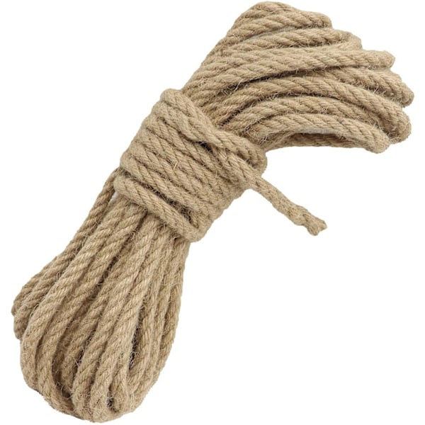 Luonnollinen hamppu- ja juuttinarusetti - monikäyttöinen lanka