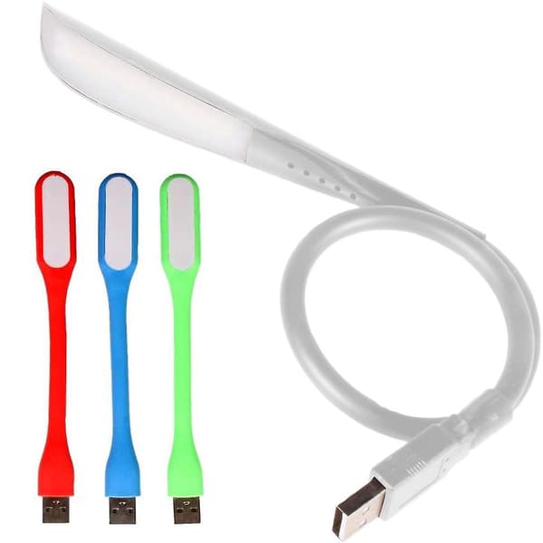 Touch Dimmable Led Usb Lys, Usb Bærbar Lys, 3-niveau Justerbar Lys White
