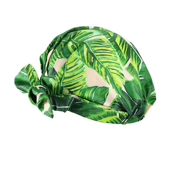 Lyxig duschmössa för kvinnor Vattentät återanvändbar duschmössa för långt hår Fashionabel duschmössa Tree