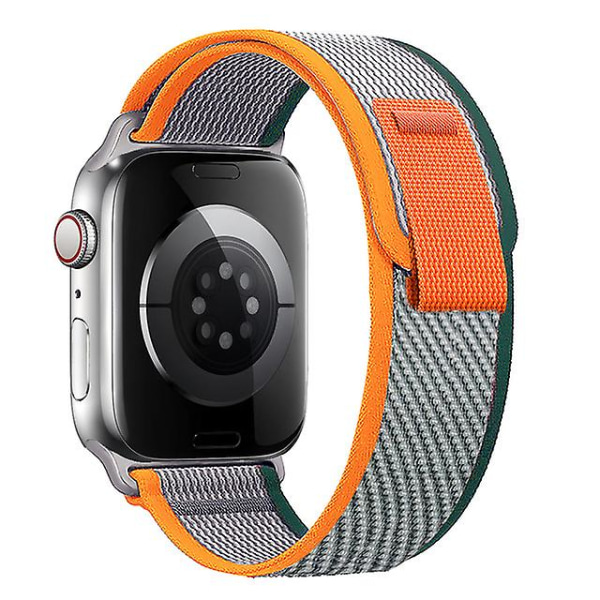 Trail Loop Strap For Apple Watch Band 44mm 40mm 45mm 41mm 42mm 38mm 44 45 Mm Correa Armbånd Iwatch Series 7 6 3 Se 8 Ultra 49mm Black 38 40 41mm