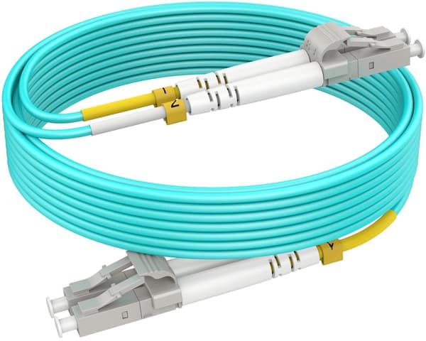1M (3Ft) OM3 LC till LC Fiber Patchkablar, Valfri
