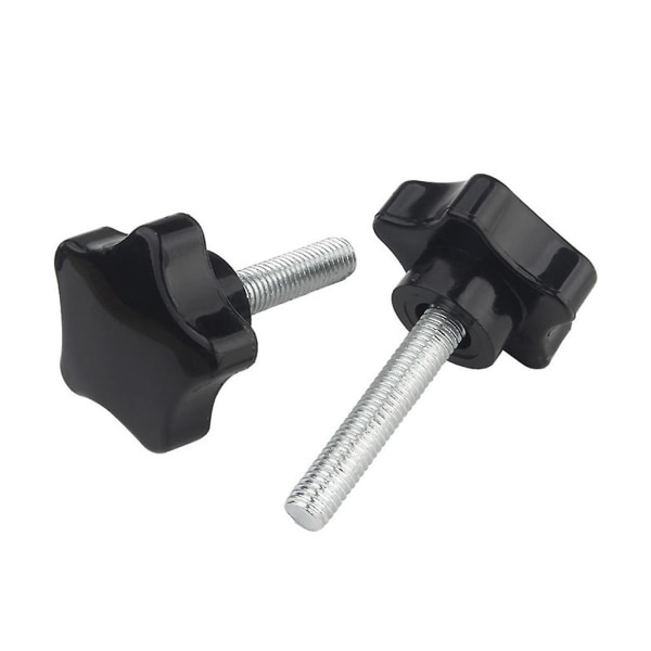 10 st M6/m8 handskruv Femstjärnigt format huvudgänga klämskruvar Bultknopp 8*25mm