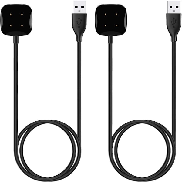 Lader for Fitbit Sense/versa 4 - 2-pakning