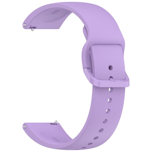 Stropp for Redmi Watch 5 Lite, ensfarget silikonstropp (Lilla)