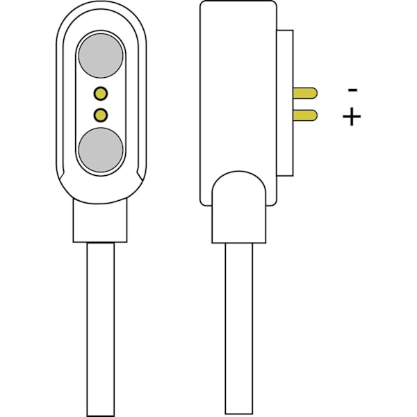 Lader for Xiaomi Haylou Ls01/Ls02 Magnetisk bæreledning