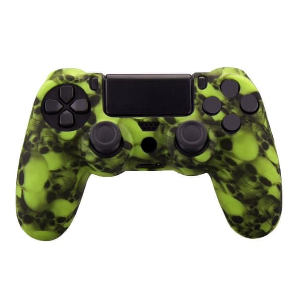 Silikonetui for PS4-kontroller M-PS4-12 (grønn)