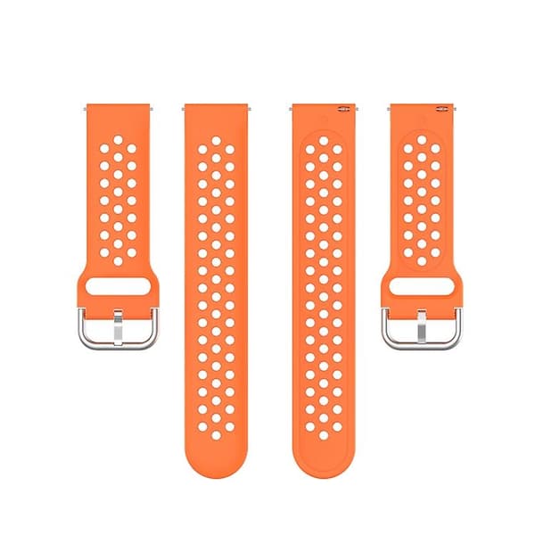 23 mm för Fitbit Blaze / Fitbit Versa 2 Universal Sport Silicone Watch Band Orange