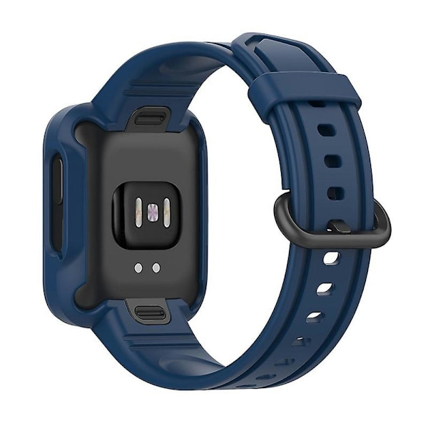 Til Xiaomi Redmi Watchmi Watch 2/Mi Watch Lite/Mi Watch Lite 2 Watch Strap Håndled med Watch Cas Blue