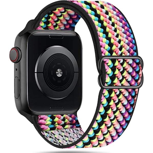 Elastisk Solo Loop-reim kompatibel med Apple Watch-reimer 19 42mm/44mm/45mm