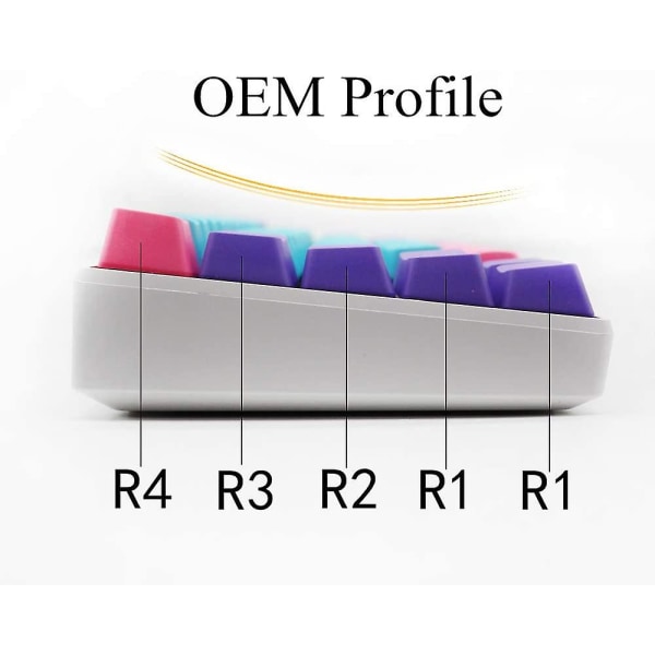 61 Pbt Keycaps 60 Percent, Ducky One 2 Mini Keycaps Oem Profile Rgb Keycap Set With Key
