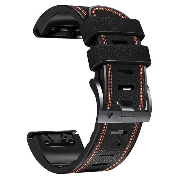 Garmin Fenix ​​7x Tricolor Stitching watch Black