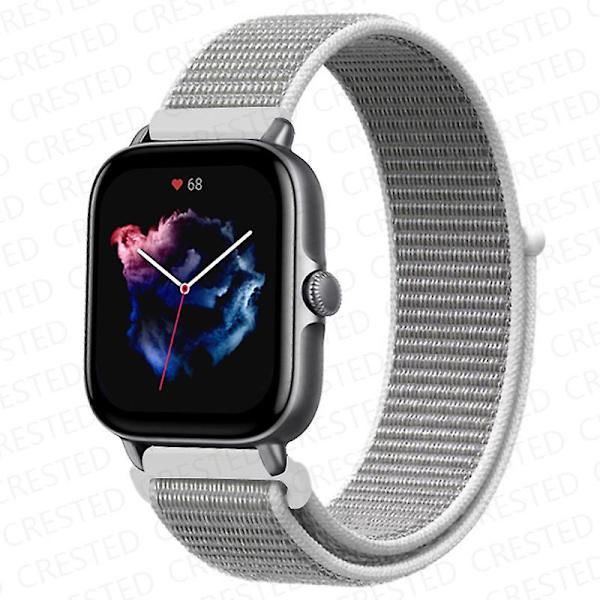 20 mm 22 mm watch för Amazfit Gts/2/2e/4/3/mini Gtr 4/2/3/ pro 47 mm Stratos 3 nylon Pulseira Correa Amazfit bipsband Seashell 6 22mm